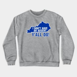 Kentucky Accent Crewneck Sweatshirt